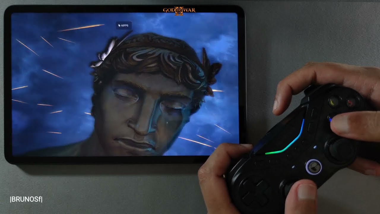 REDMAGIC NOVA TABLET GAMING - God of war 2 60fps Resolution 4x