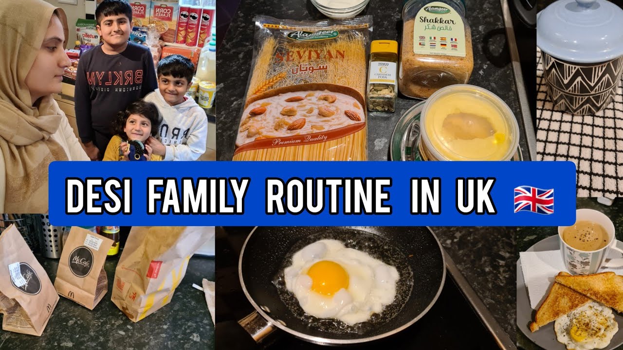 Desi Family Routine In Uk||Pakistani Family Vlogs||Holidays Routine||Pakistani Family Routine in Uk