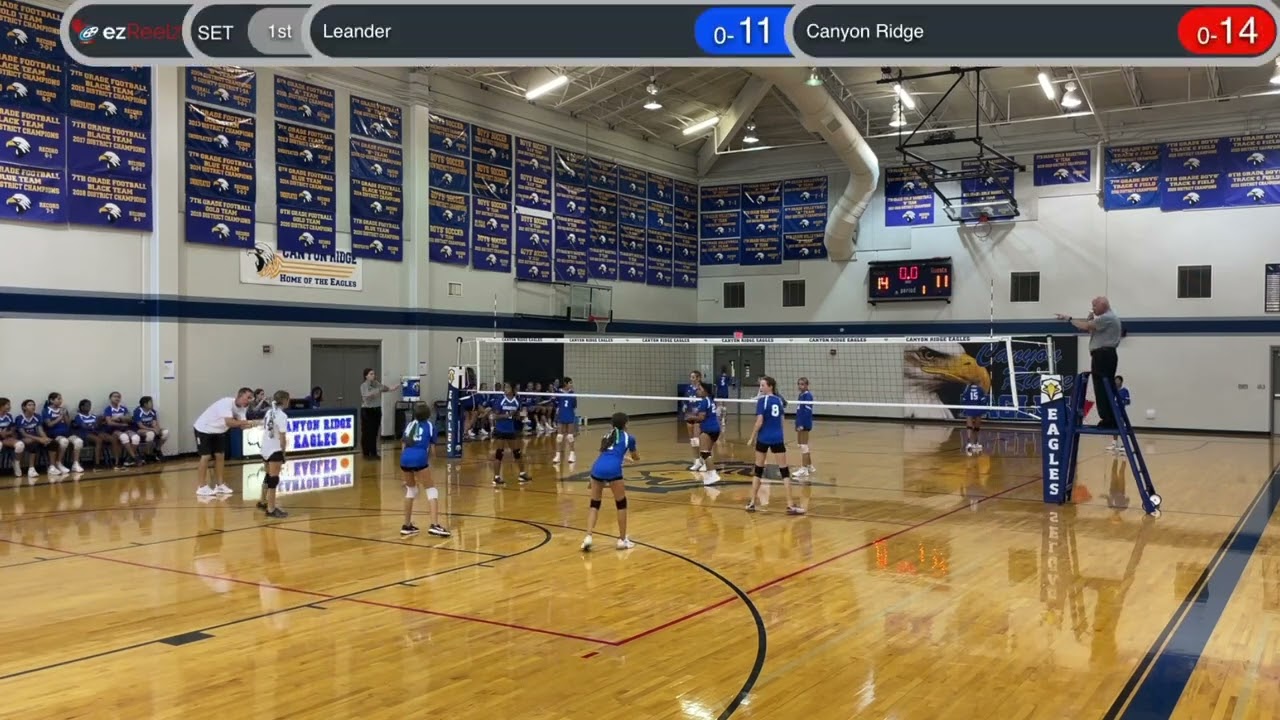 Leander Middle School Volleyball vs. Canyon Ridge MS 2023