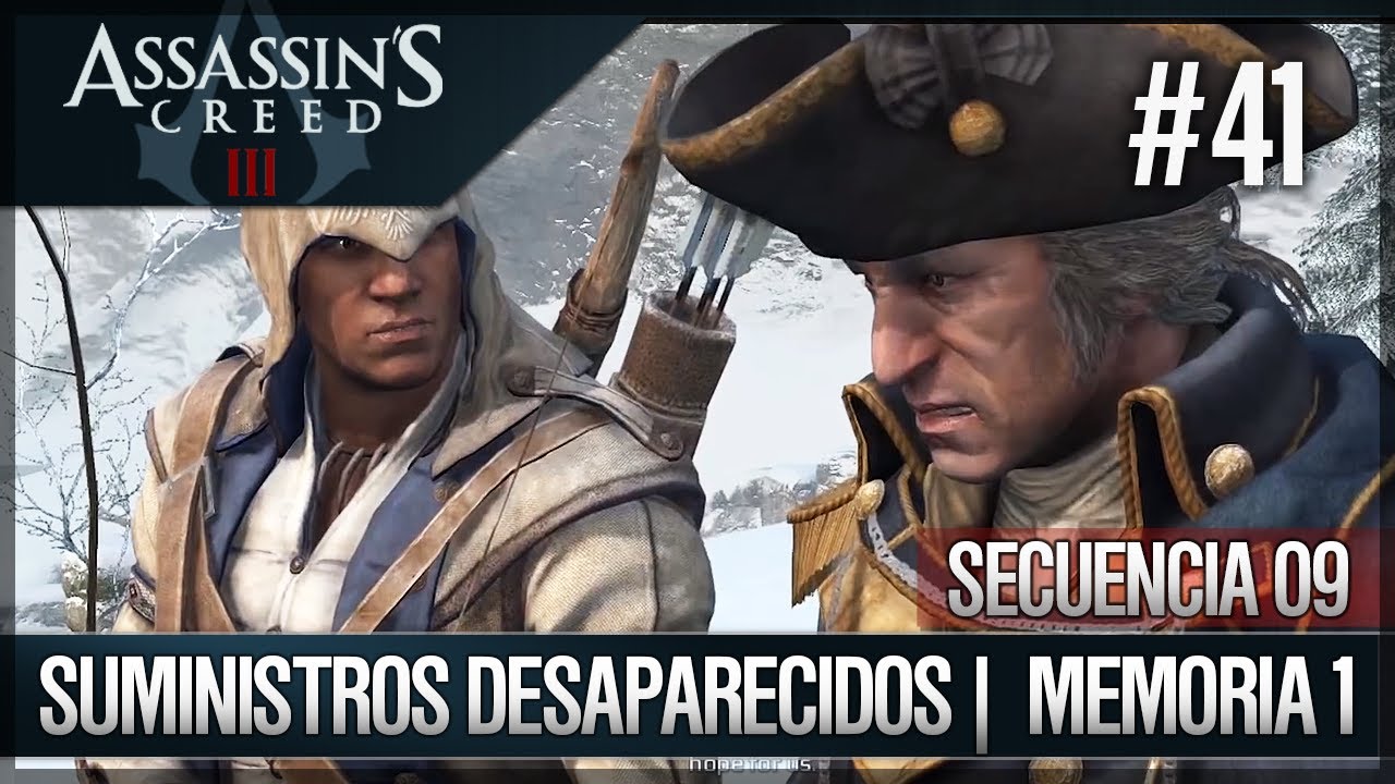 Assassin's Creed 3 - Walkthrough Español - Secuencia ADN 9 - Suministros desaparecidos [1] [100%]