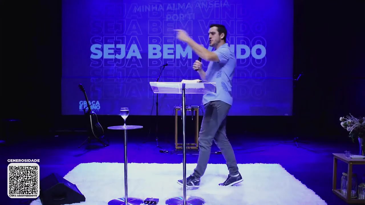 CULTO AO VIVO I Pr. André de Castro I Graça e Reino Church AO VIVO