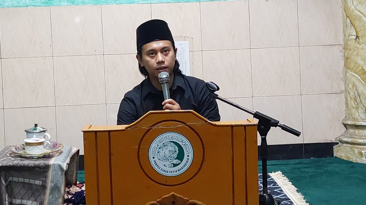 Lambang Pondok Singa Putih Semoga diridhoi Allah