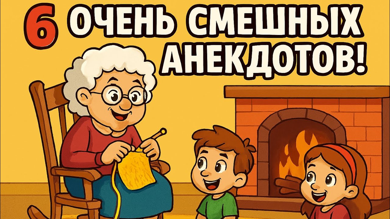 6 Очень Смешных Анекдотов!