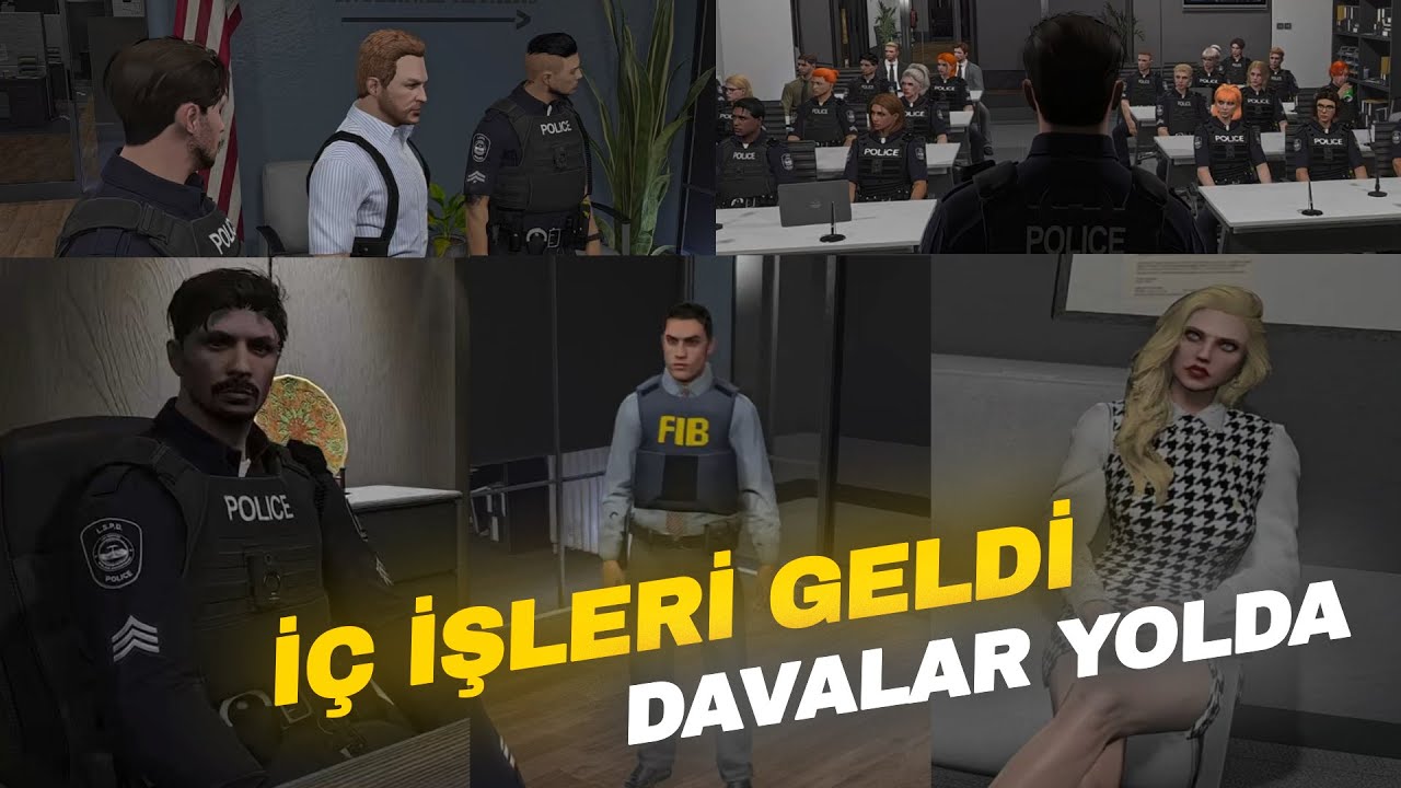 LSPD'YE DAVA? ŞEFLER İLE TOPLANTI - EightbornV - LSPD Günlükleri: Çavuş Harper (Bölüm 102)