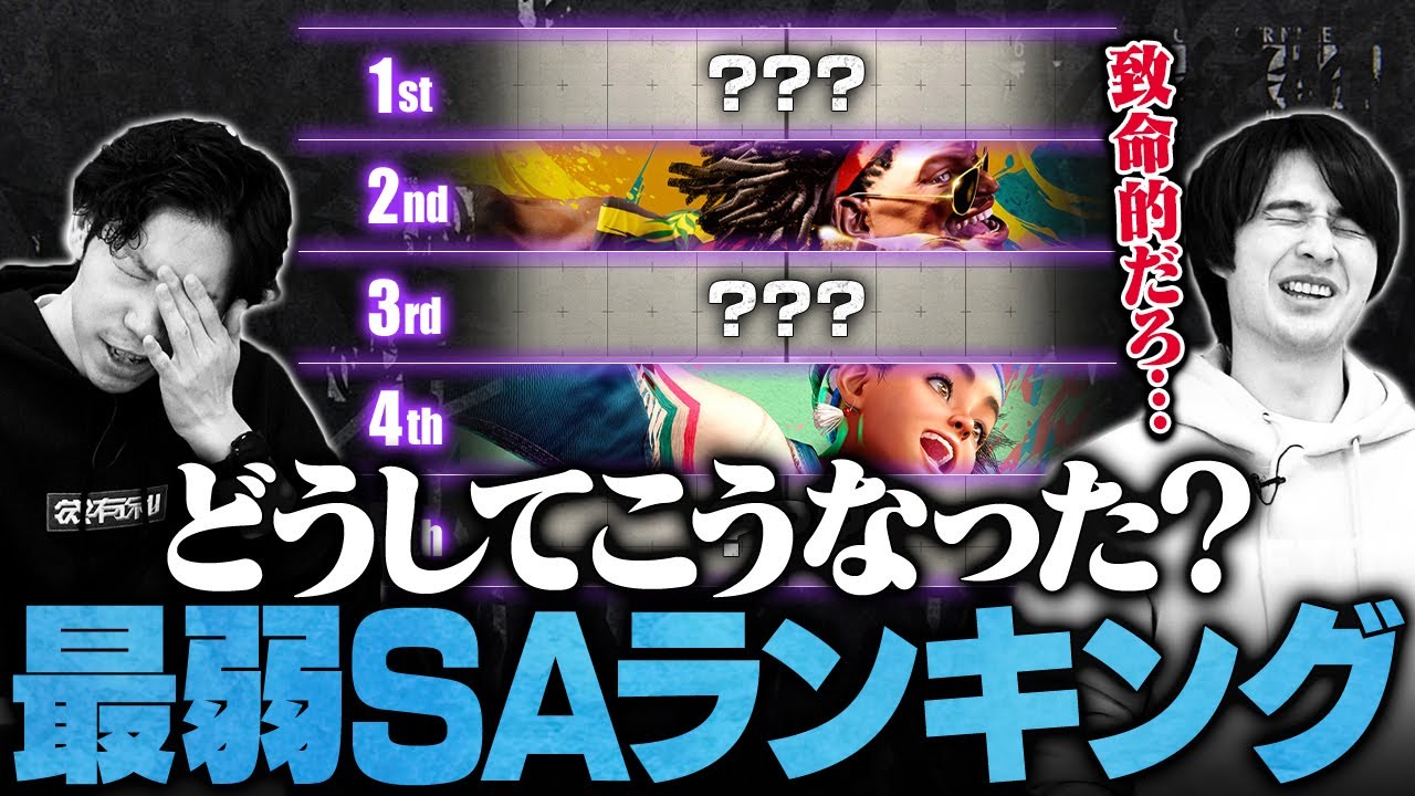 SAなのにこの性能…？スト6最弱スーパーアーツランキング // もけ × ナウマン【SF6 / ストリートファイター6】