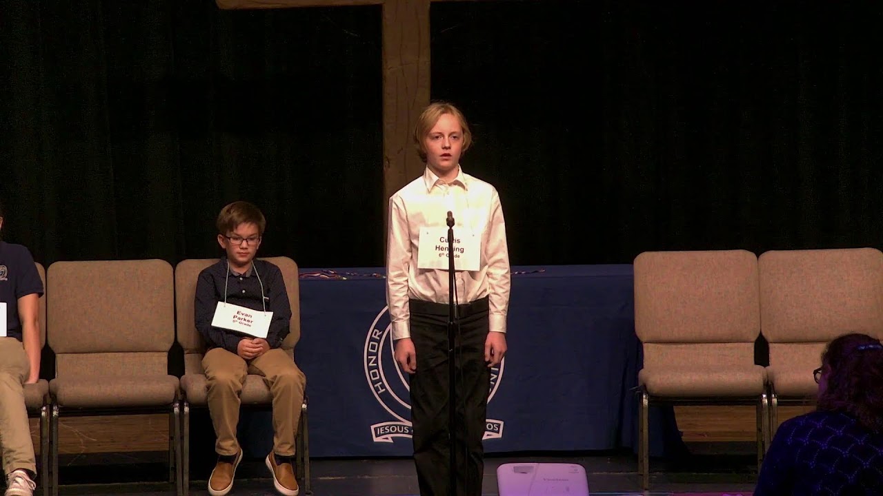 CCS Live Stream - Spelling Bee