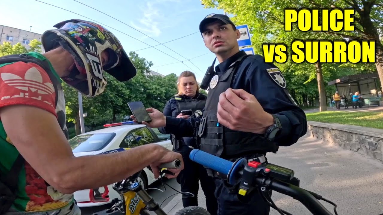Копы Остановили СУРОНЫ ( ACAB )