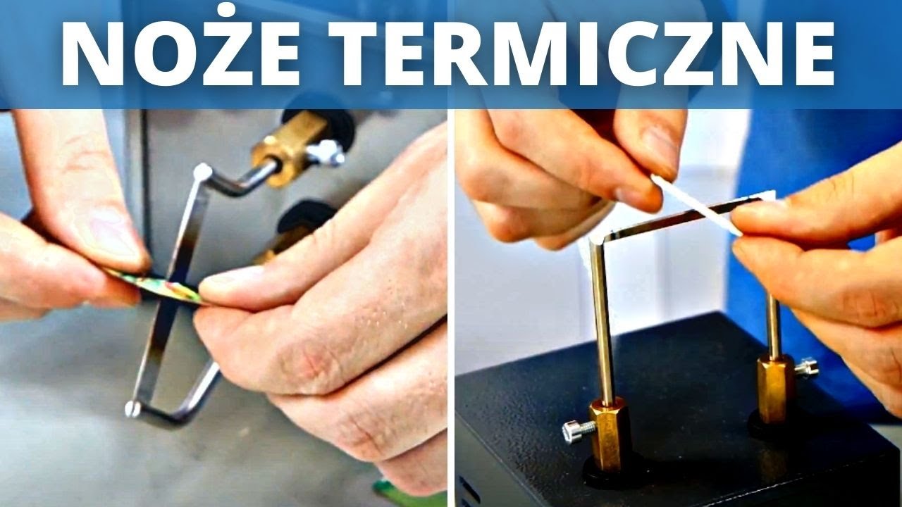 Nóż termiczny do cięcia do tkanin, sznurków, lin, wstążek