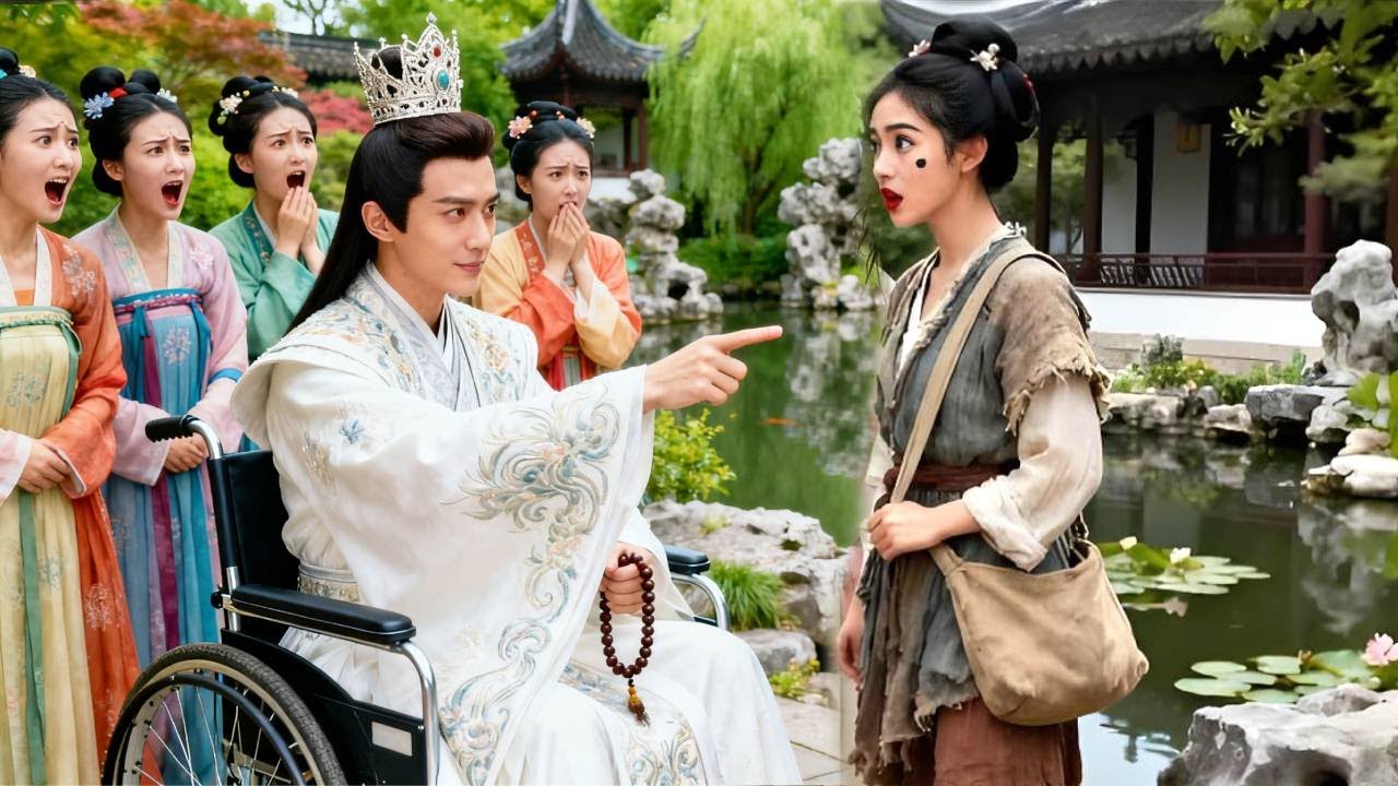 She pretended to be ugly to avoid the harem, but she was chosen by the prince anyway.