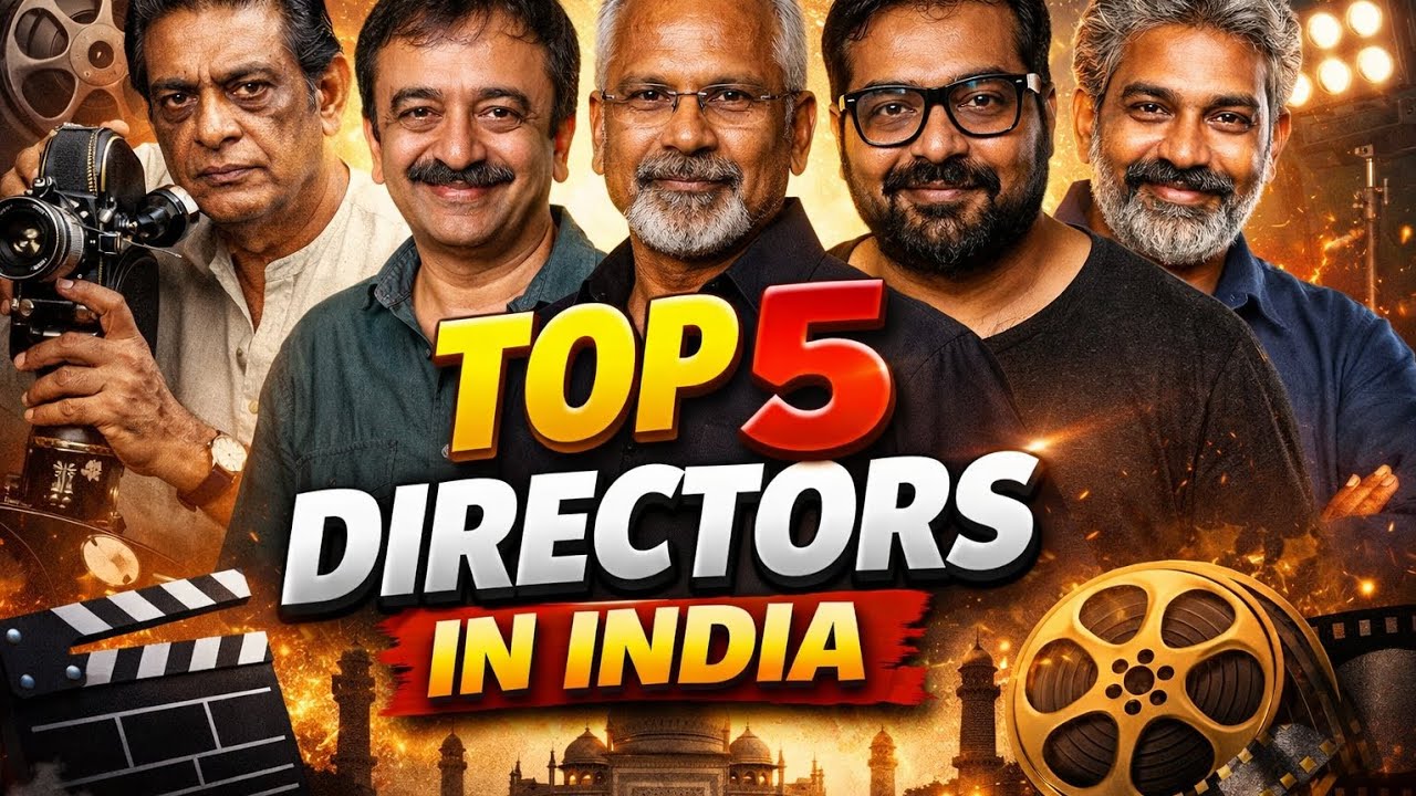 Top 5 Best Directors in India 🇮🇳 | Legends Who Changed Indian Cinema