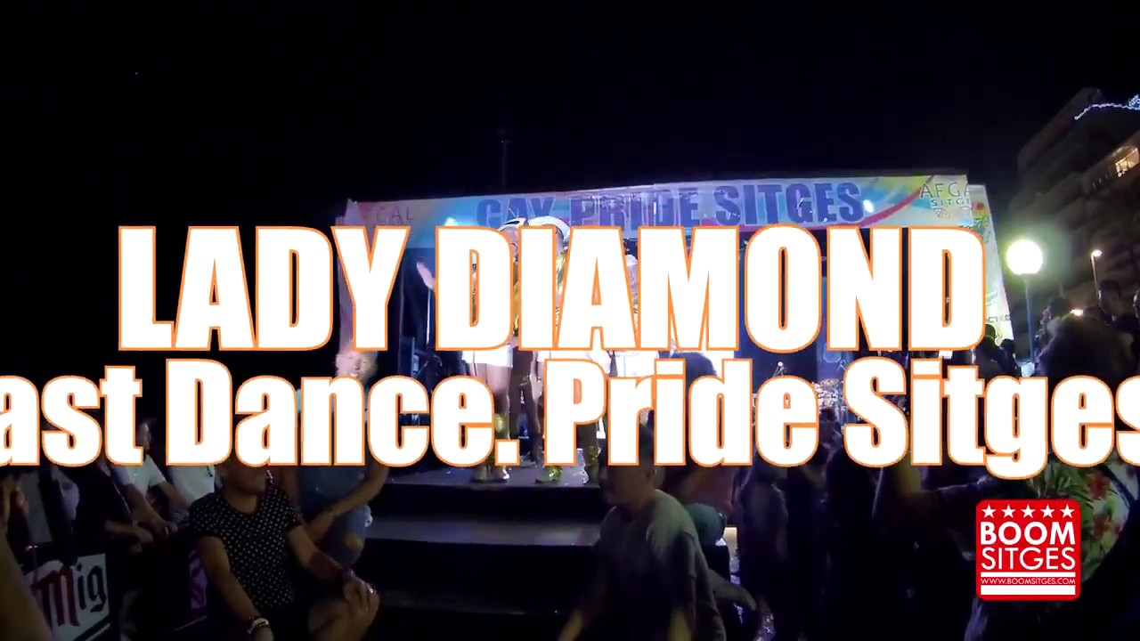 Gay Pride Sitges 2016 Closing with Lady Diamond