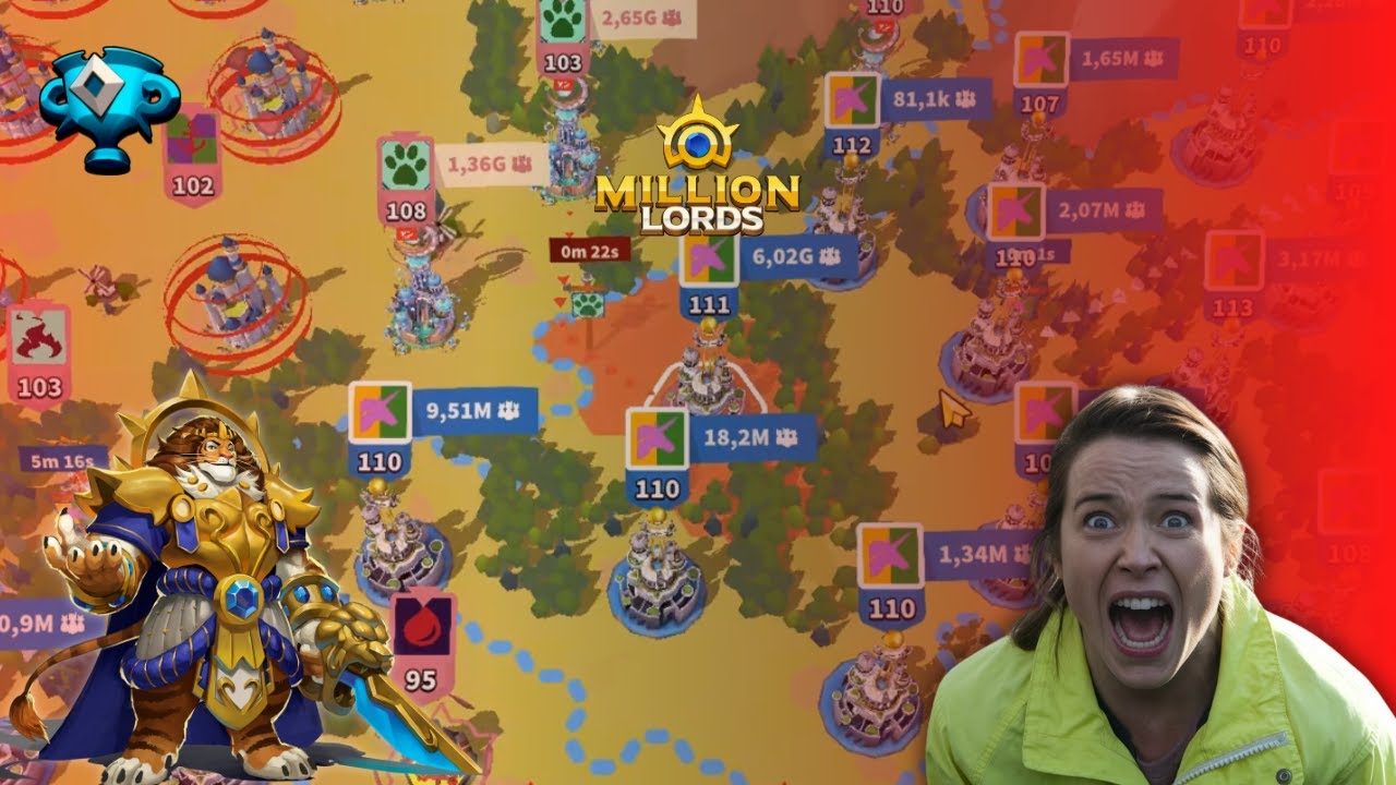💥ATAQUE SURPRESA! COMO REAGI A INVASÕES SIMULTÂNEAS  | MILLION LORDS
