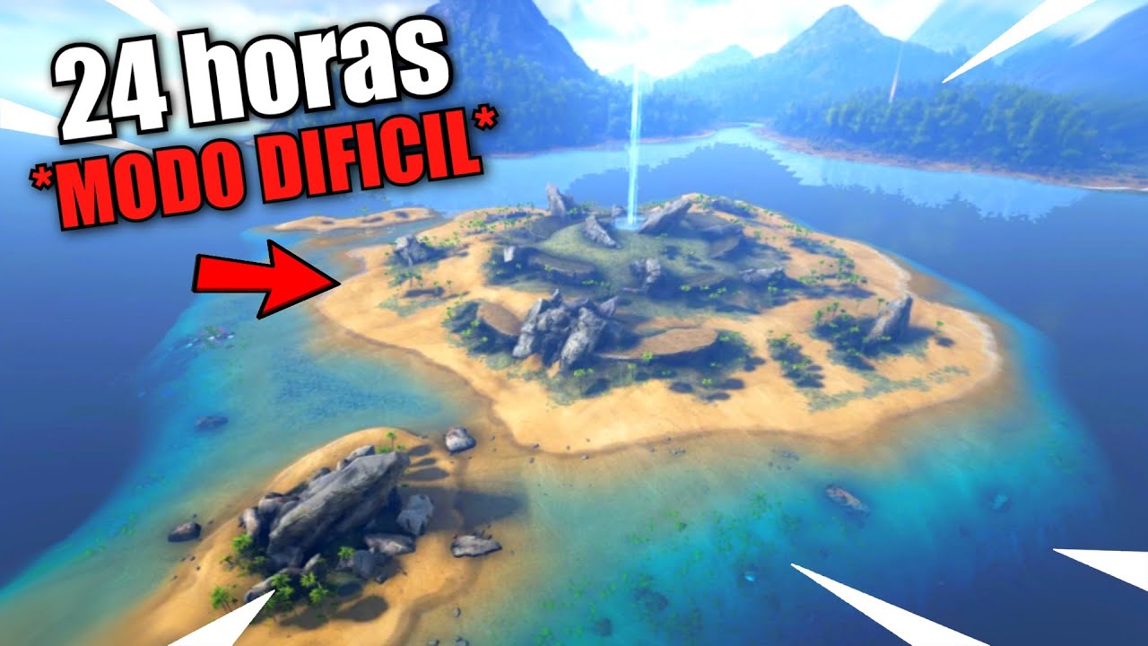 ¡SOBREVIVIMOS 24 HORAS EN LA ISLA CARNO EN MODO DIFICIL!