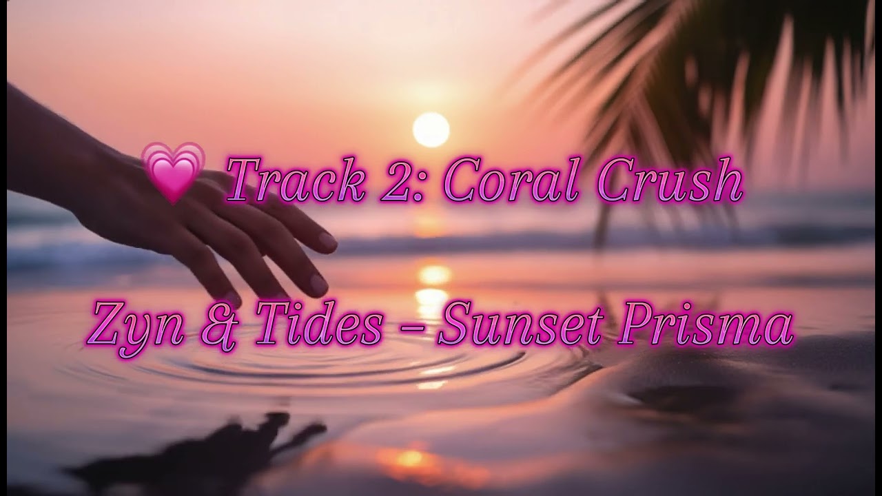 Coral Crush 💗 | Romantic Tropical Synth Pop | Zyn & Tides - Sunset Prisma (Track 2)