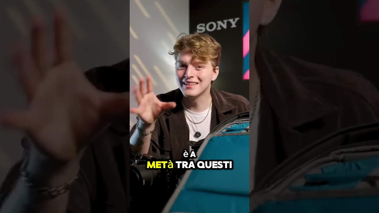 La mia fotocamera Sony A7 IV  perfetta per Foto e Video