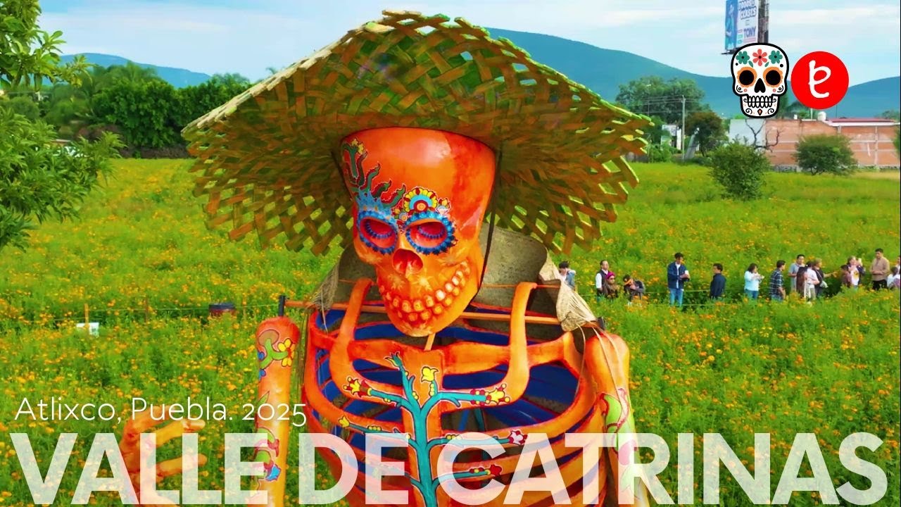 Монументальные черепа. Долина Катринас, Атлиско, Пуэбла 2025 | www.edemx.com