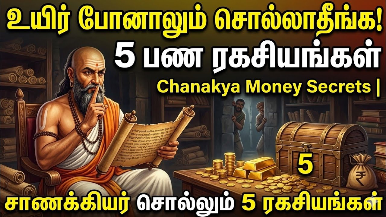 உயிர் போனாலும் இந்த 5 பண ரகசியங்களை யாரிடமும் சொல்லாதீங்க! Chanakya Money Secrets | Chanakya advice