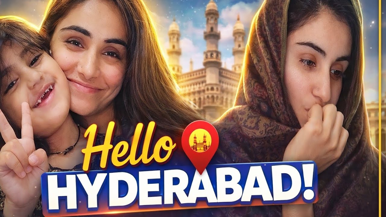 Once again hello Hyderabad😍 || noor heer ki masti|| 