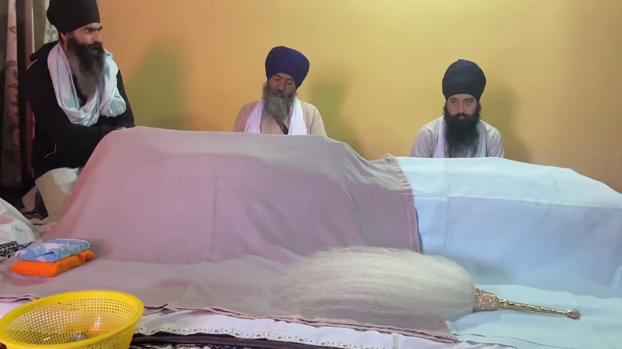 ਵੱਡੇ ਭਾਗ ਸਾਡੇ ਅੱਜ ਗੁਰੂ ਸਾਹਿਬ ਜੀ ਆਪ ਚੱਲ ਕੇ ਆਏ ਘਰ 