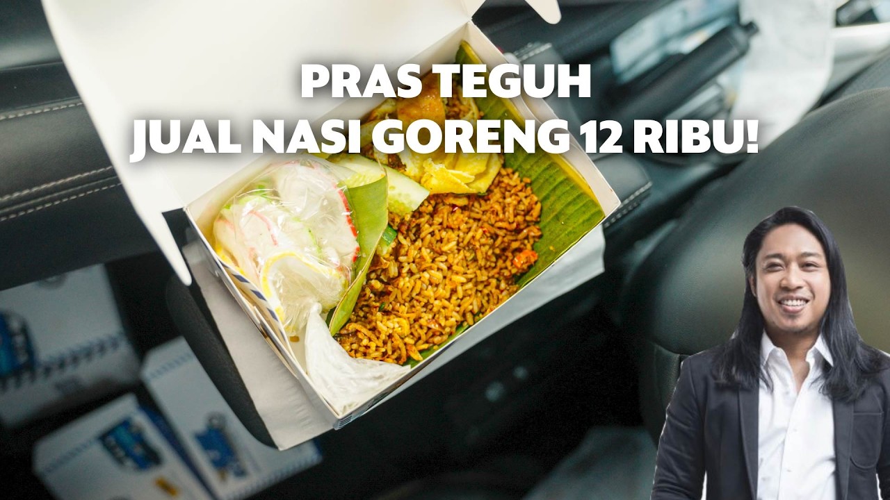 RATINGNYA CUMA 3,8 !? PRAZ TEGUH JUAL NASI GORENG 12 RIBU DAN ANTRI BANGET!