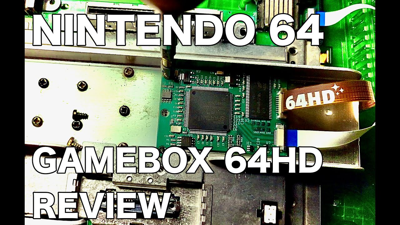 New Nintendo 64 HDMI Kit - Gamebox 64HD