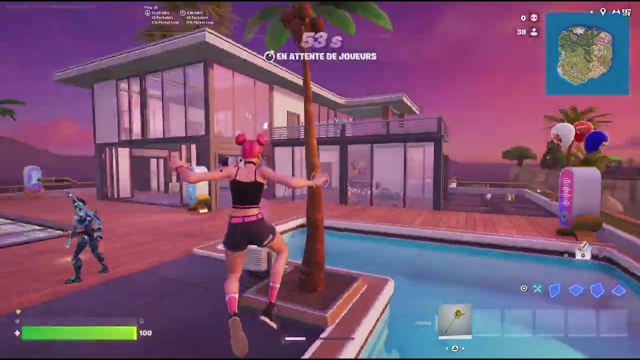 J’essaye de débloquer le skin.