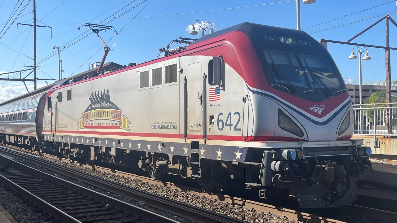 Trackside Northeast Corridor from Philadelphia to Washington DC