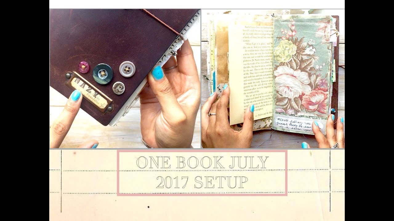 TRAVELERS NOTEBOOK : One Book July Setup 2017