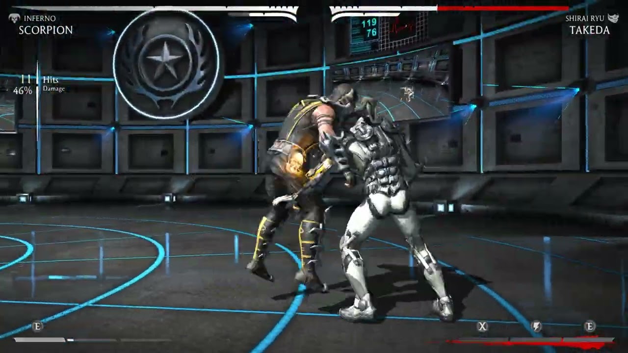 MKX - scorpion inferno 54% combo