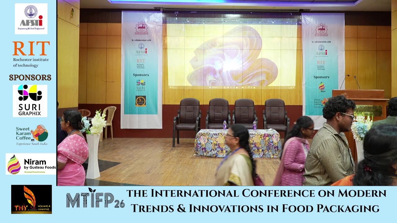 THE INTERNATIONAL CONFERENCE ON MODERN TRENDS AND INNOVATIONS IN FOOD PACKAGING
