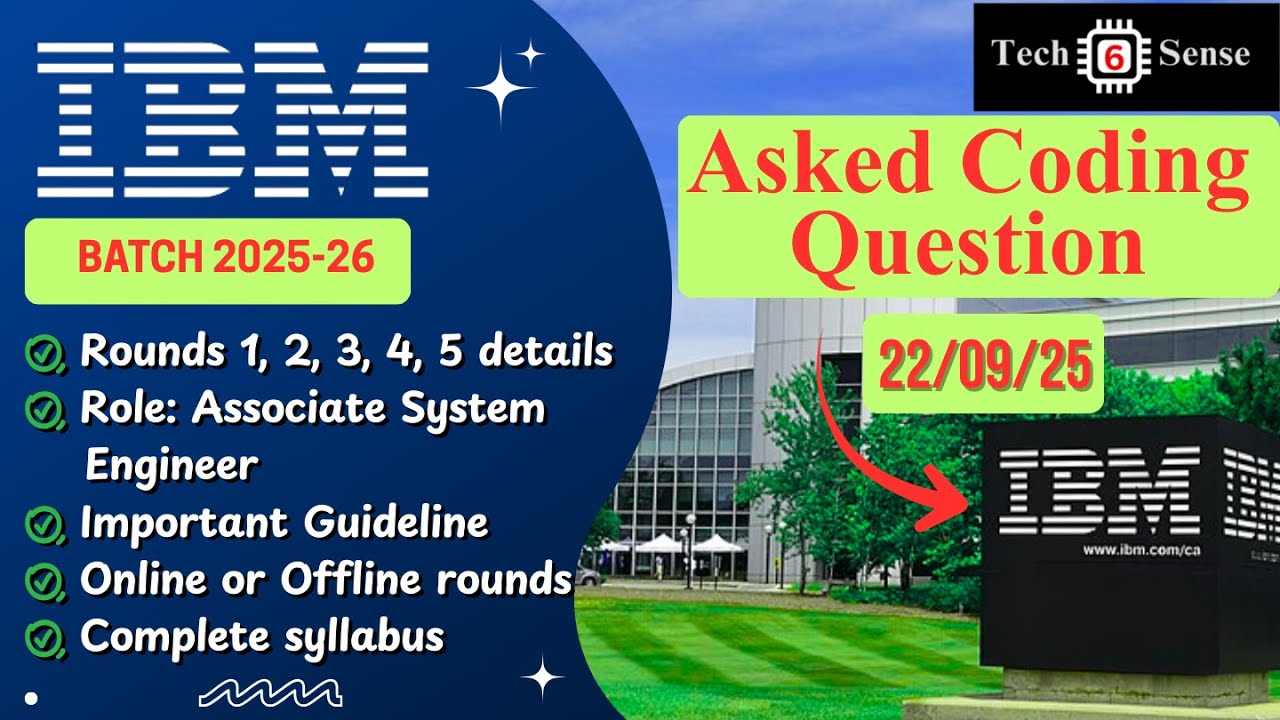 🎯 IBM Offline Coding Challenge: Strategy & Solutions | Batch 2025-26 | Complete Guide | #ibm