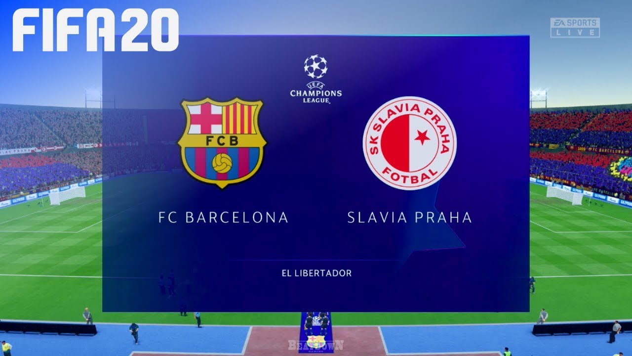 FIFA 20 - FC Barcelona vs. Slavia Praha @ El Libertador