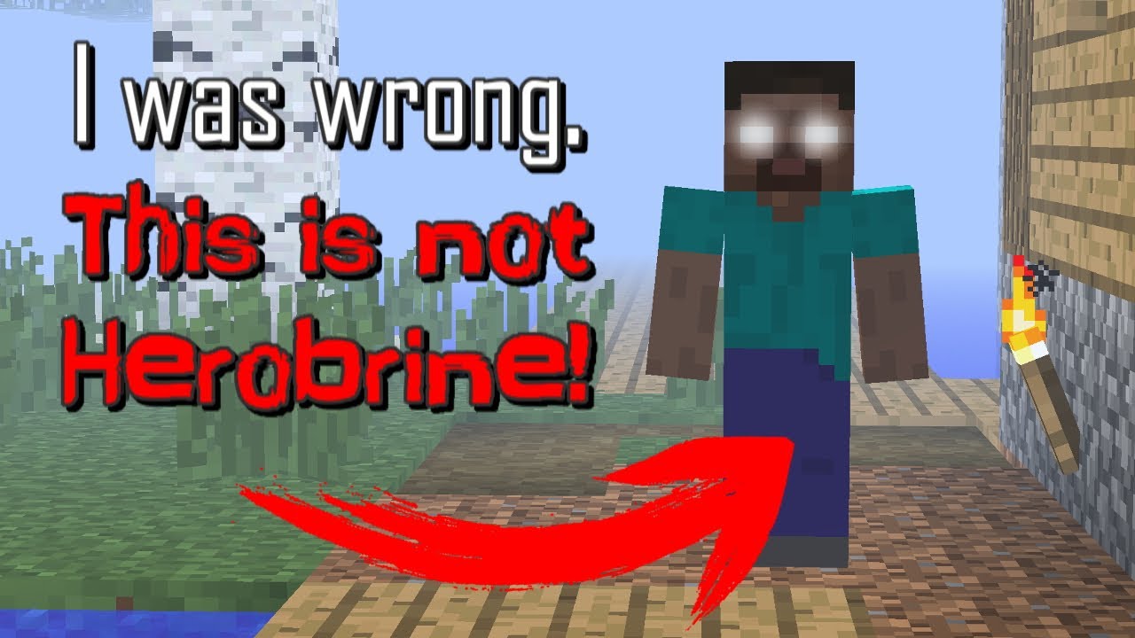 I Was So Surprised When I Found Out This Wasn't Herobrine