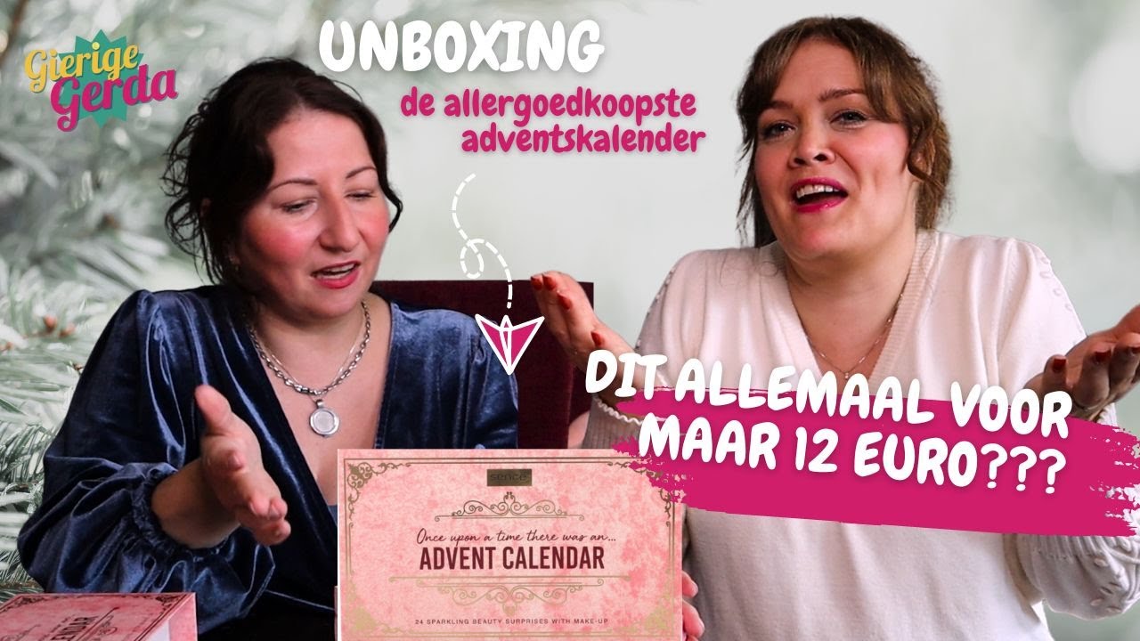 Unboxing de allergoedkoopste adventskalender ooit | 2024
