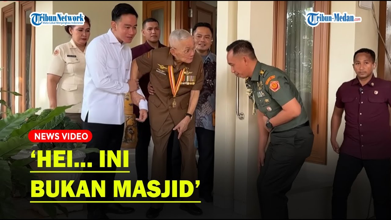 Try Sutrisno Tegur Ajudan Gibran: Ini Bukan Masjid.  .❗