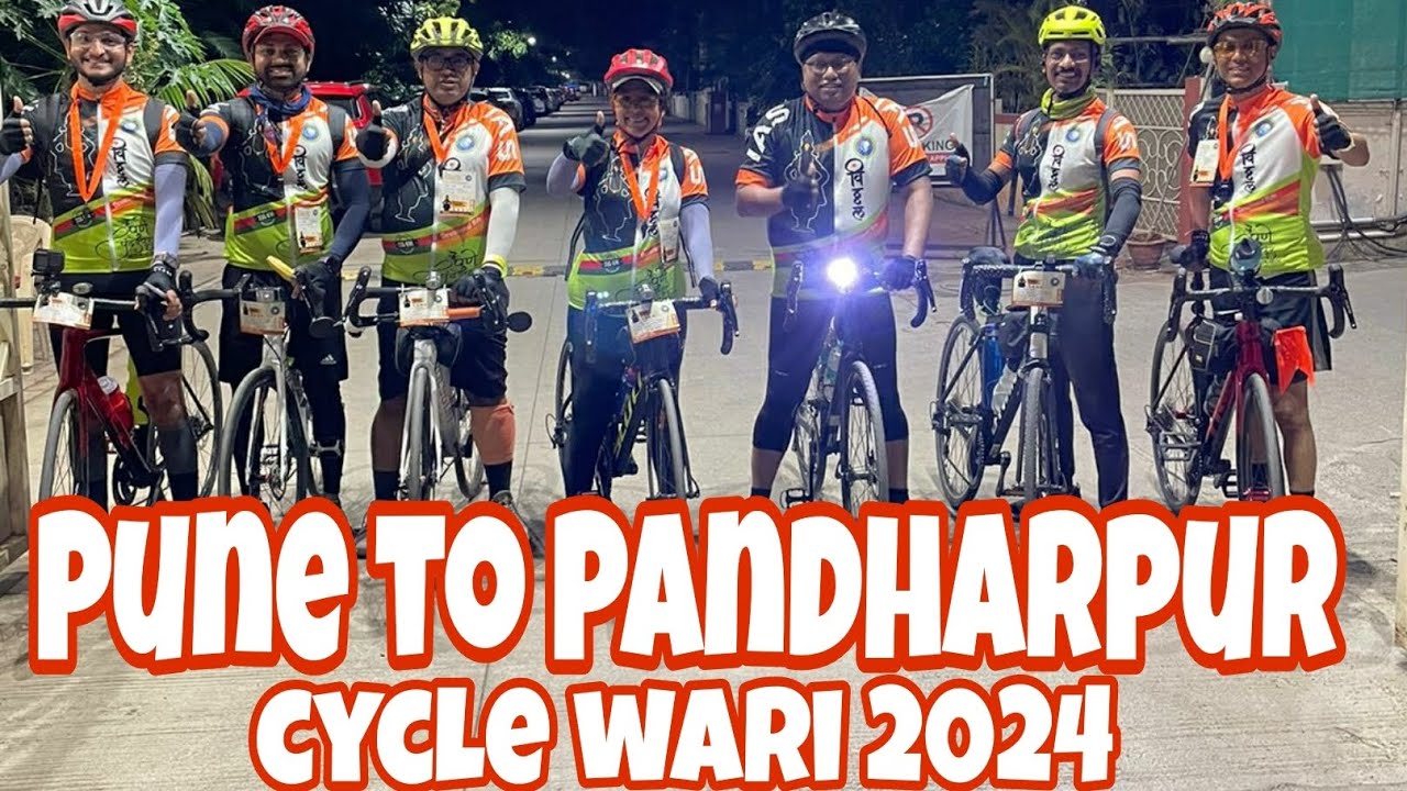 Pune to Pandharpur cycle wari