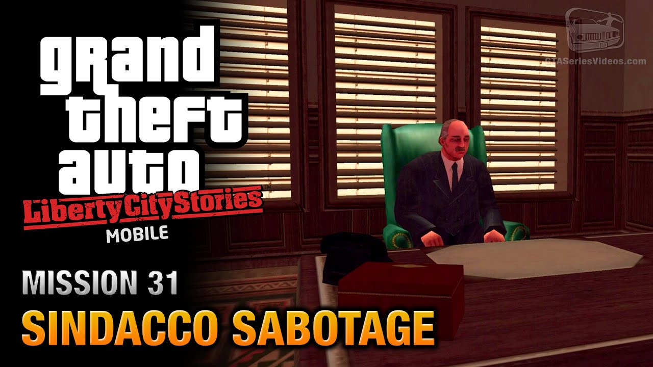 GTA Liberty City Stories Mobile - Mission #31 - Sindacco Sabotage
