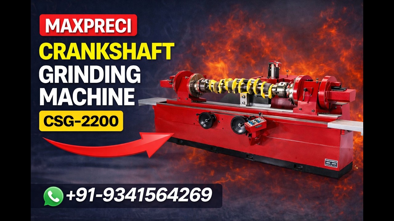 CRANK SHAFT GRINDING MACHINES IIII MAXPRECIIII