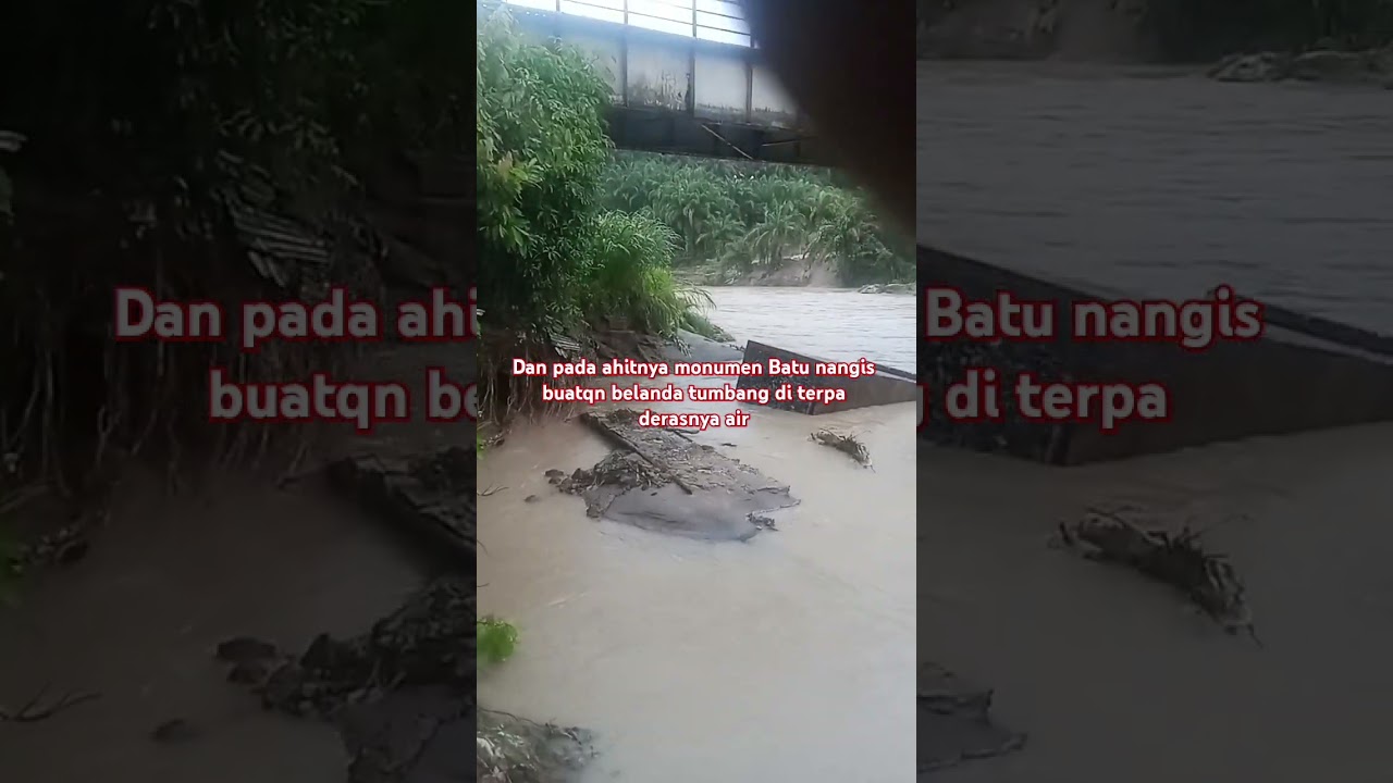 Mnumen btu Nangis butan Blanda ,tmbang di terp arus dras