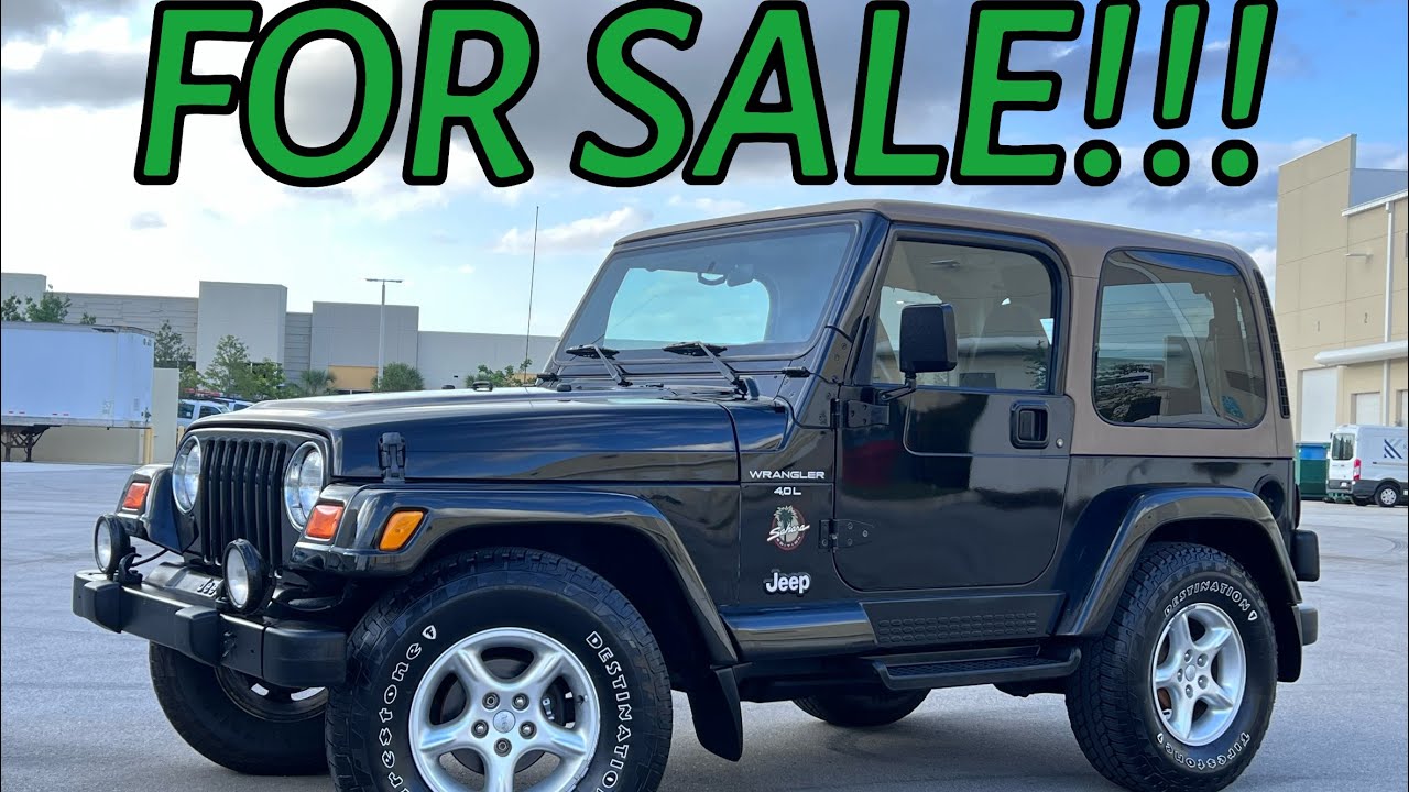2000 Jeep wrangler Sahara TJ 4X4 FOR SALE