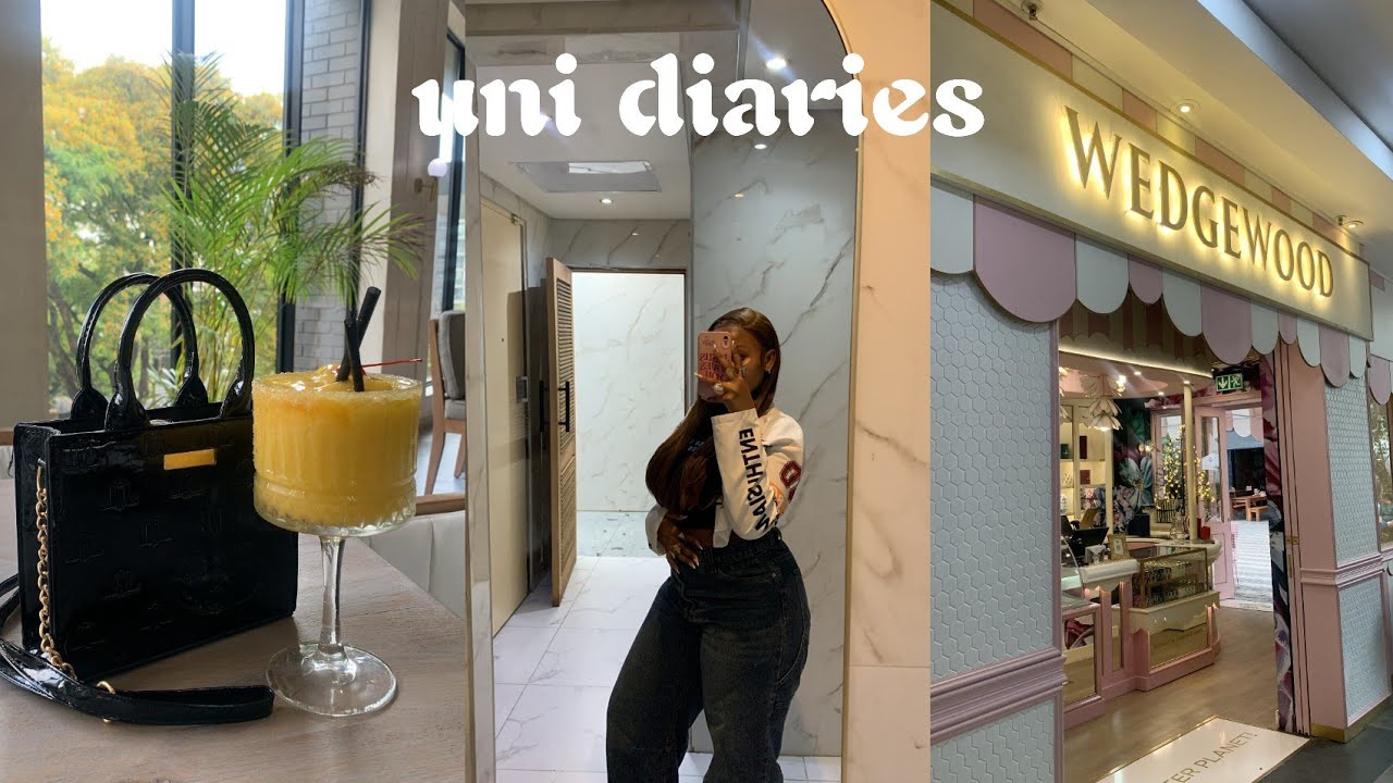 Uni diaries Ep 11: last day of 2nd year?? | Wedgewood Ice cream date | Lunch date| laundry & more 🤍