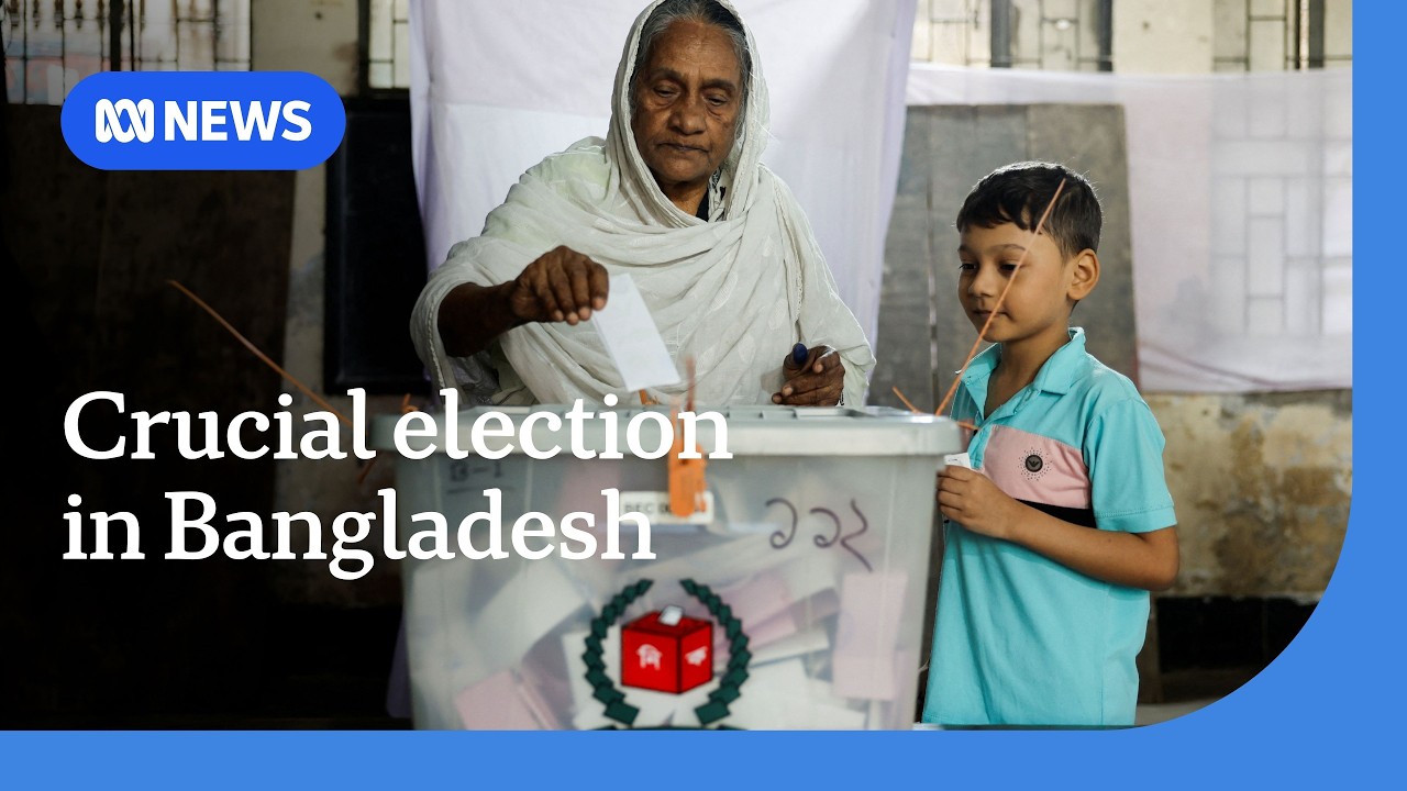 Turning point for democracy as voting closes in Bangladesh election | ABC NEWS