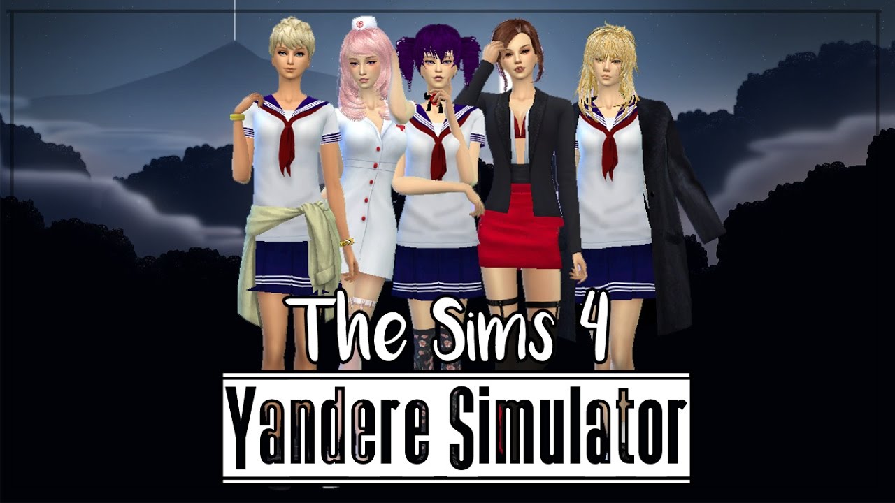 The Sims 4 Create a Sim | Game Character | Yandere Simulator | Part 2