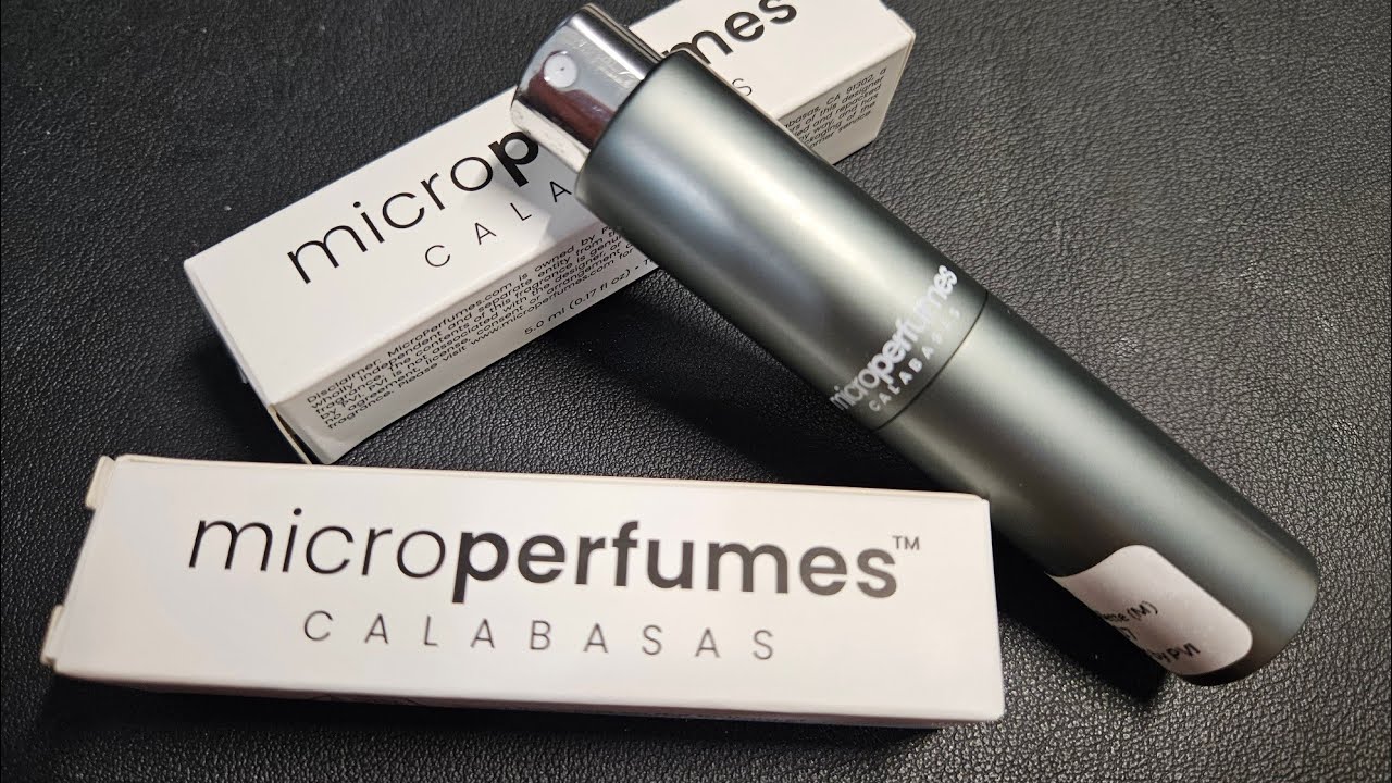 My experience with microperfumes