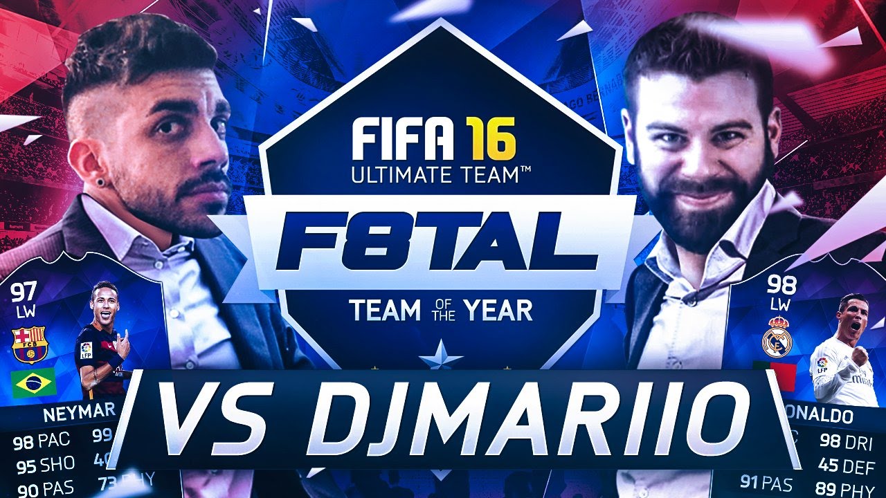 F8TAL против DjMaRiiO &mdash; TOTY NEYMAR против TOTY RONALDO !!! &mdash; FIFA 16 Ultimate Team