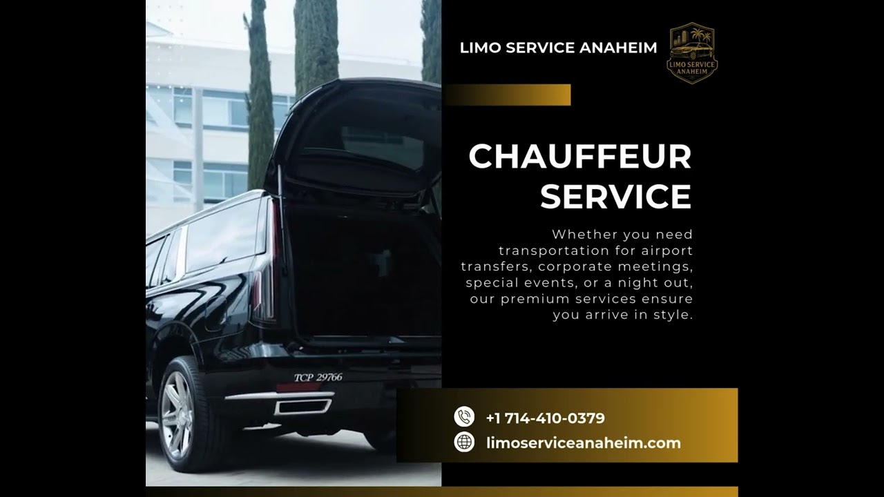 Limo Service Anaheim | LIMO | SEDAN | SUV | SPRINTER