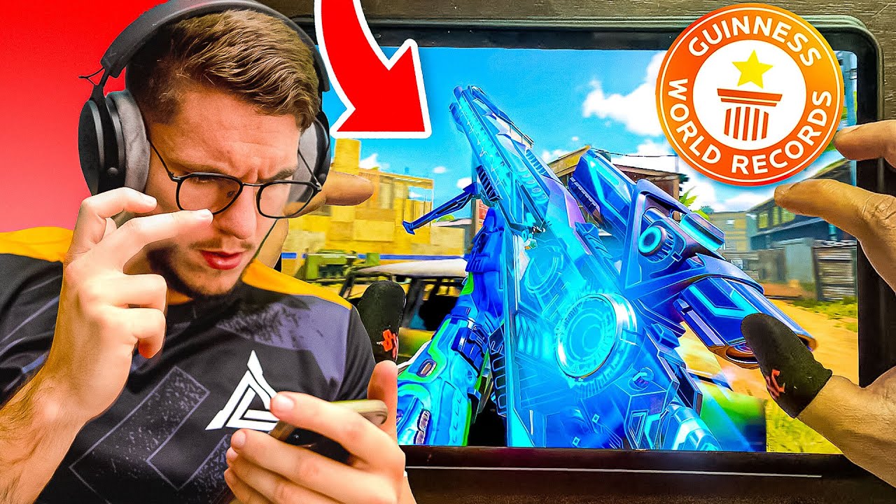 LE ROI DE COD MOBILE ! JE RÉAGIS AU VRAI *MEILLEUR JOUEUR DU MONDE* !! (ultra impressionnant)