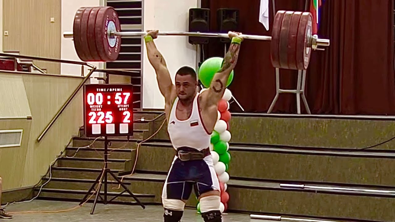 Karlos Nasar at Bulgarian Nationals