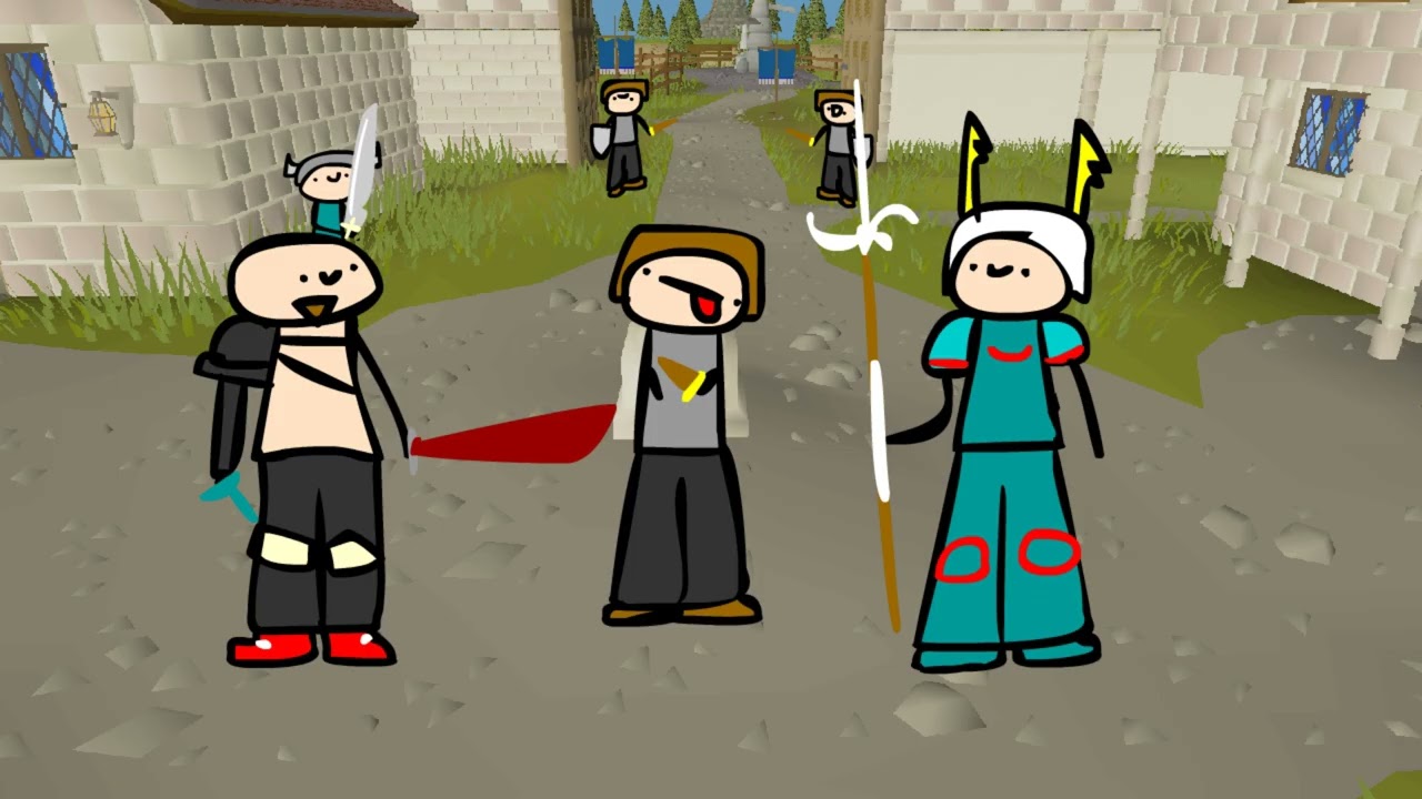 Zamorak Spear (OSRS Animated)
