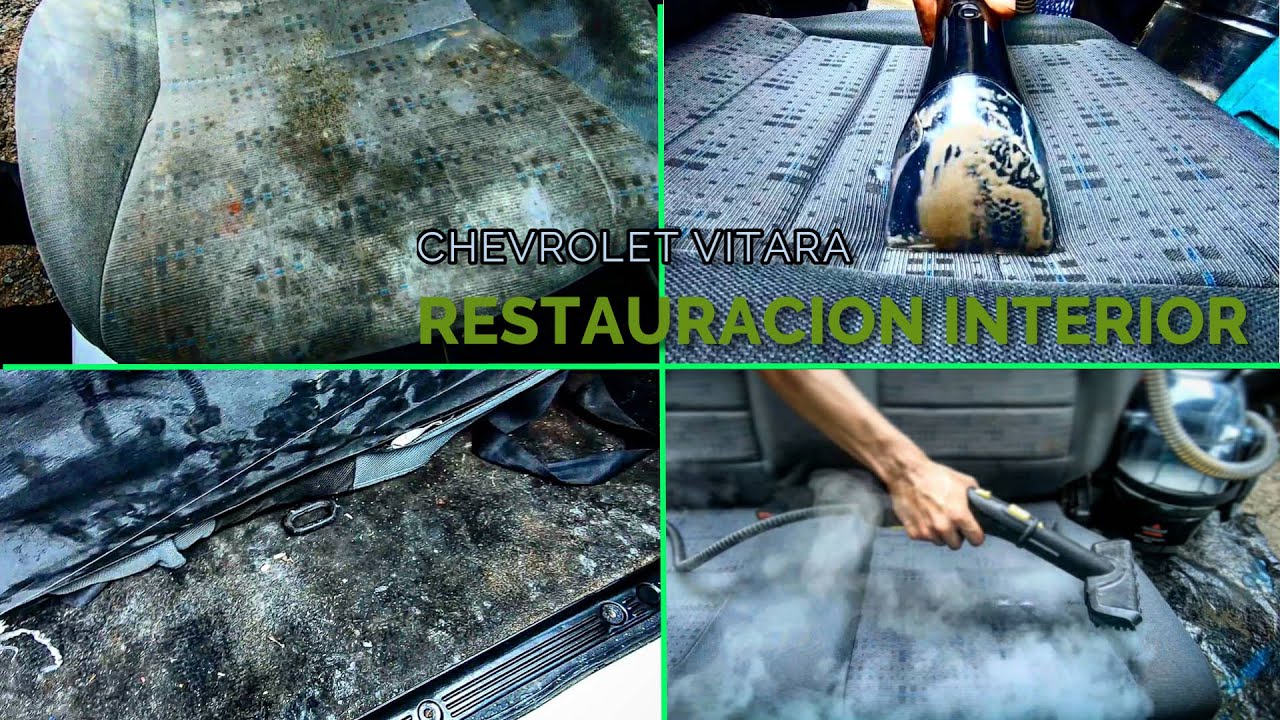LIMPIEZA PROFUNDA interior VITARA 3P 4X4 | Satisfying Extraction | transformacion de sucio a limpio